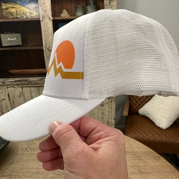 Volkswagen Snap Back White Mesh Trucker Baseball Hat - Picture 3 of 9